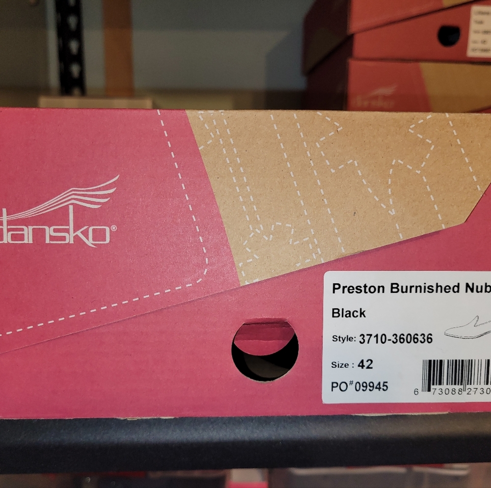 DANSKO Preston Burnished Nubuck dress shoes sz 42 (US 11)